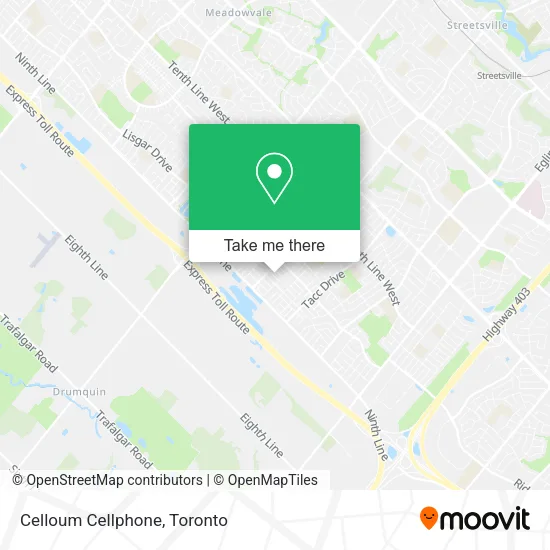 Celloum Cellphone map