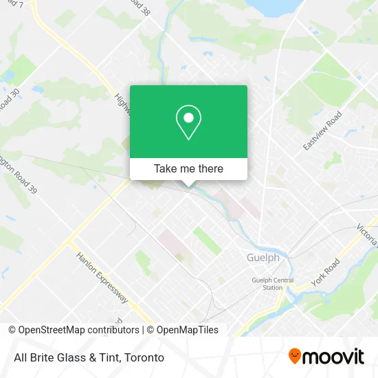 All Brite Glass & Tint map