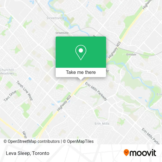Leva Sleep map