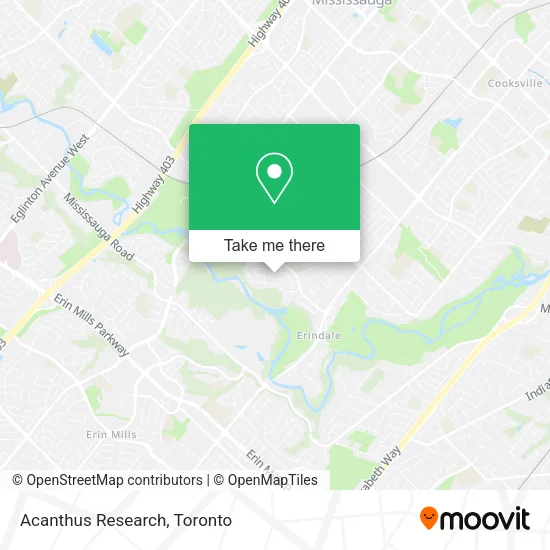 Acanthus Research map