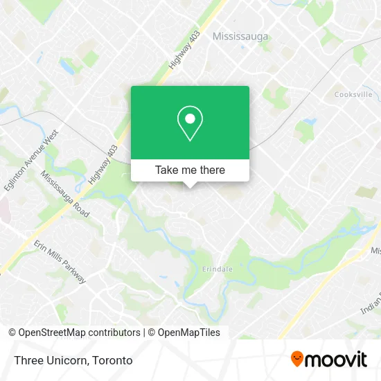 Three Unicorn map