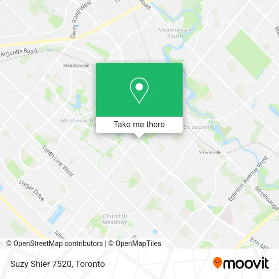 Suzy Shier 7520 map