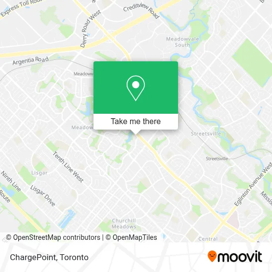 ChargePoint map
