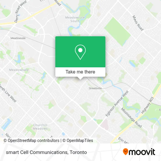 smart Cell Communications map