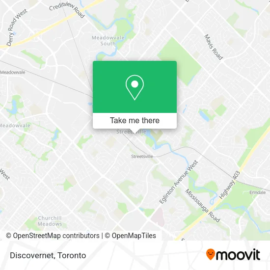 Discovernet map