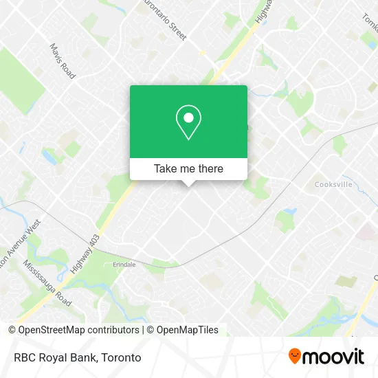 RBC Royal Bank map