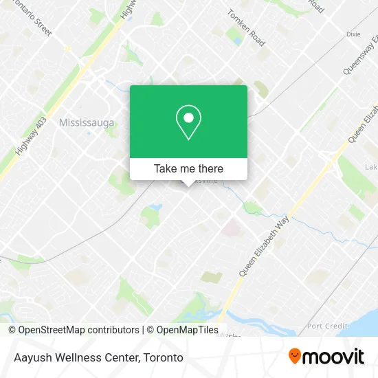 Aayush Wellness Center map