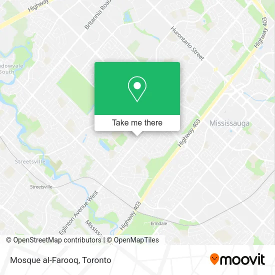Mosque al-Farooq map