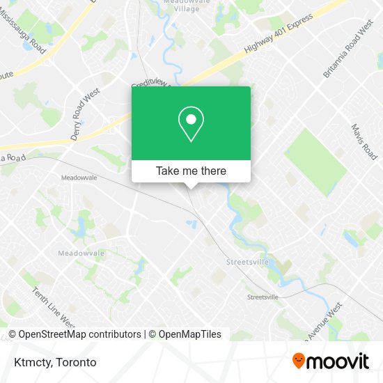Ktmcty map