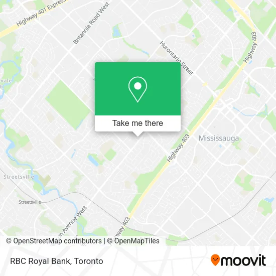 RBC Royal Bank map