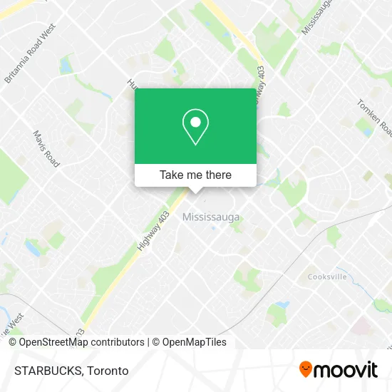 STARBUCKS map