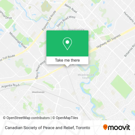 Canadian Society of Peace and Relief plan