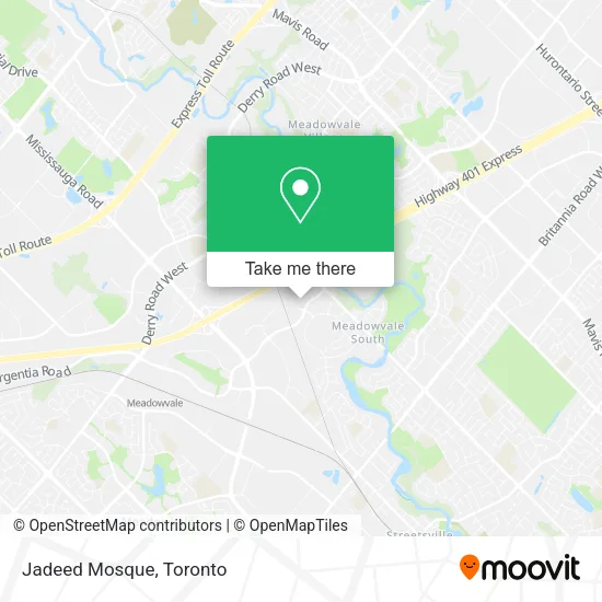 Jadeed Mosque map