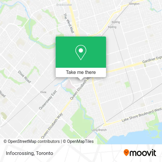 Infocrossing map