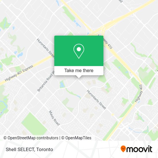 Shell SELECT map