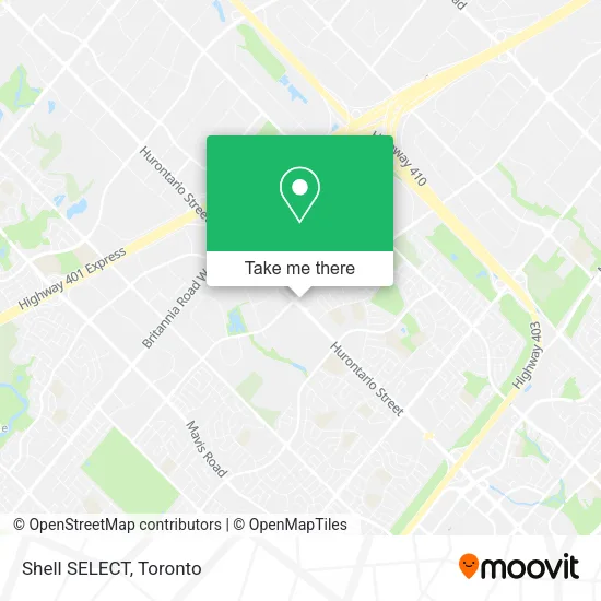 Shell SELECT map