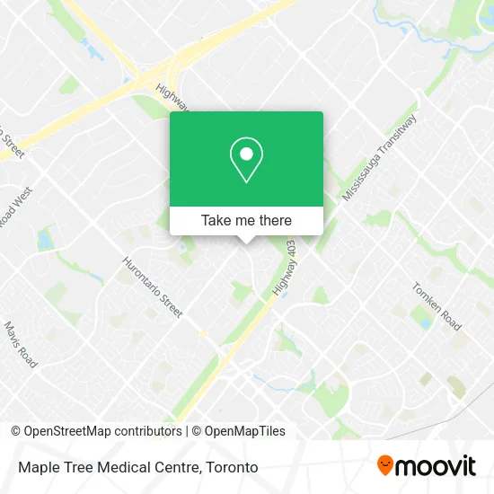 Maple Tree Medical Centre map