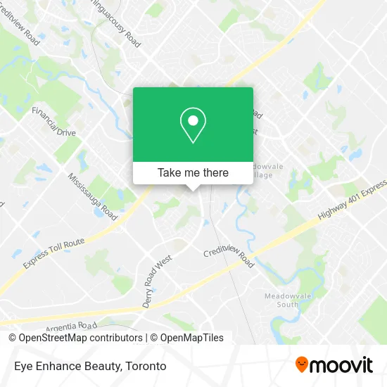 Eye Enhance Beauty map