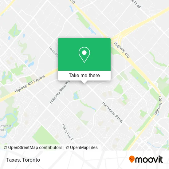 Taxes map