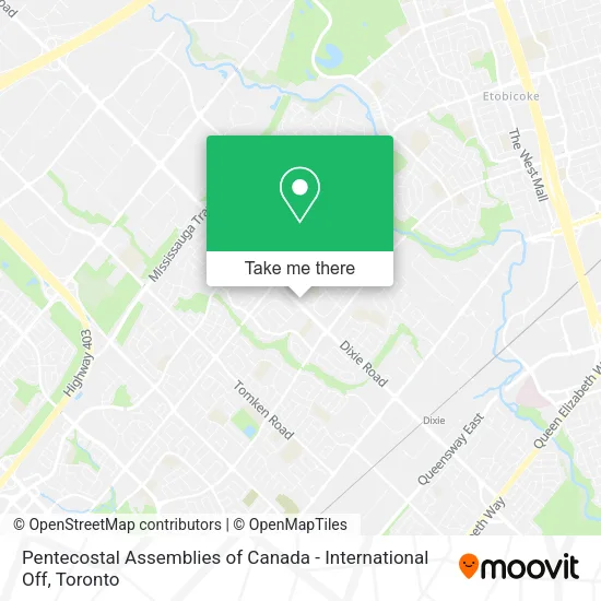 Pentecostal Assemblies of Canada - International Off plan