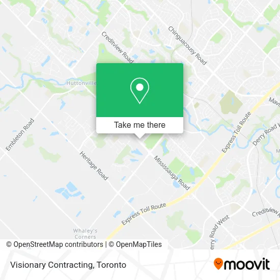Visionary Contracting map