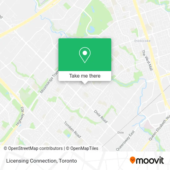 Licensing Connection map