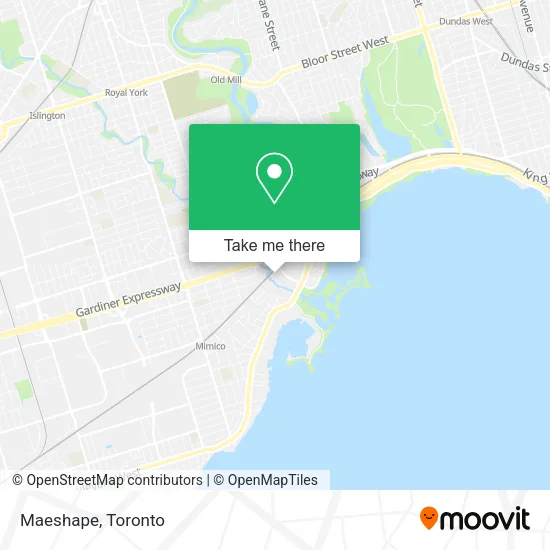 Maeshape map