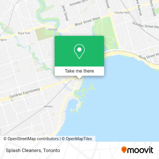 Splash Cleaners map