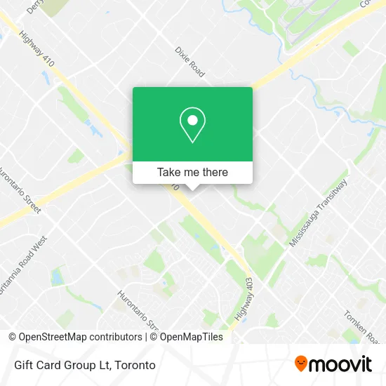 Gift Card Group Lt map