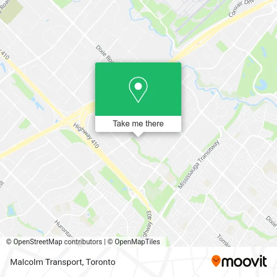 Malcolm Transport map