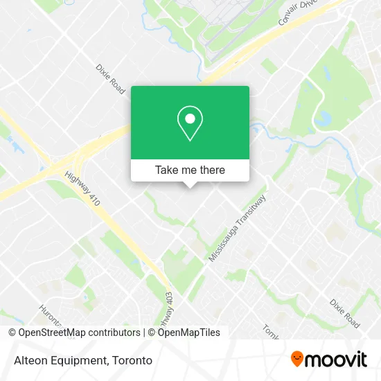 Alteon Equipment map