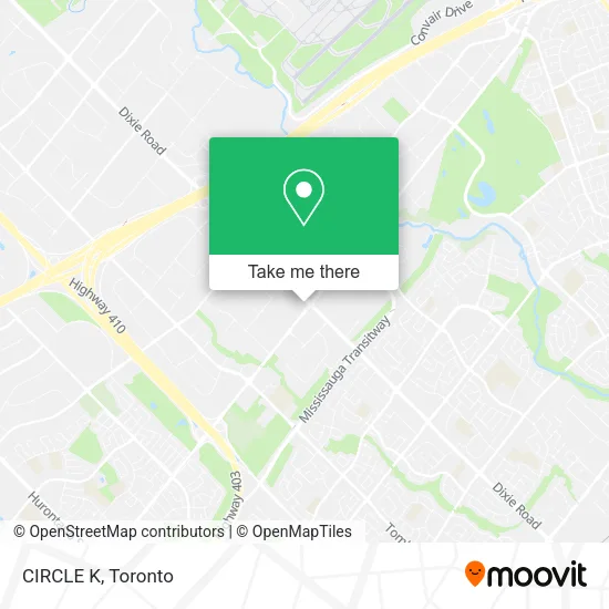 CIRCLE K map