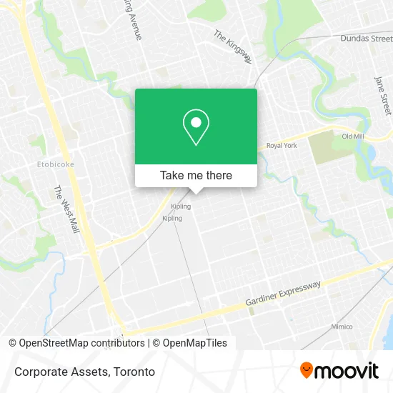 Corporate Assets map