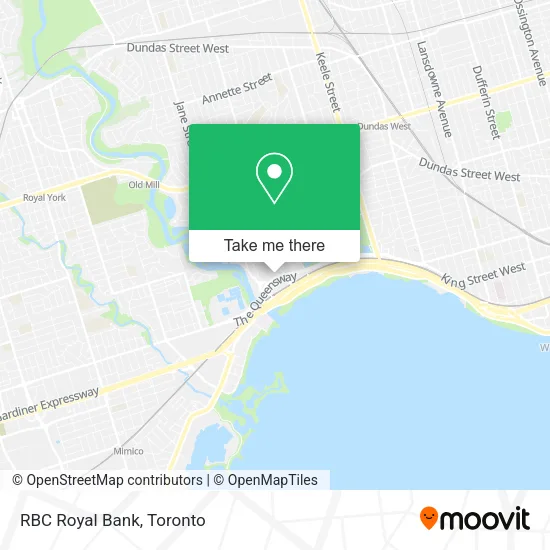 RBC Royal Bank map