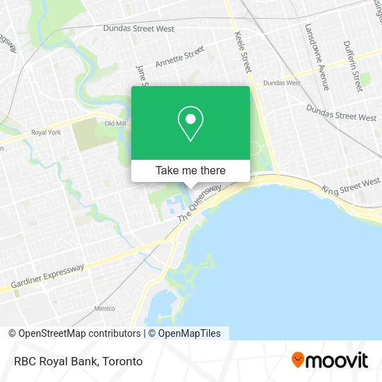 RBC Royal Bank map