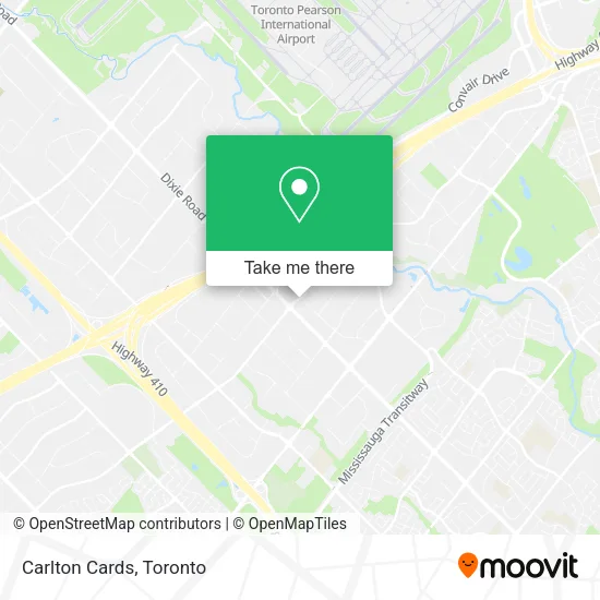 Carlton Cards map