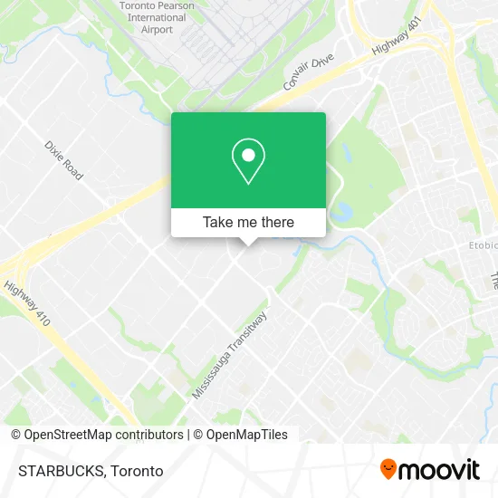 STARBUCKS map