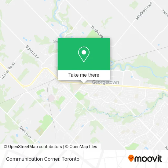 Communication Corner map