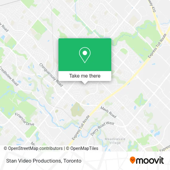 Stan Video Productions map