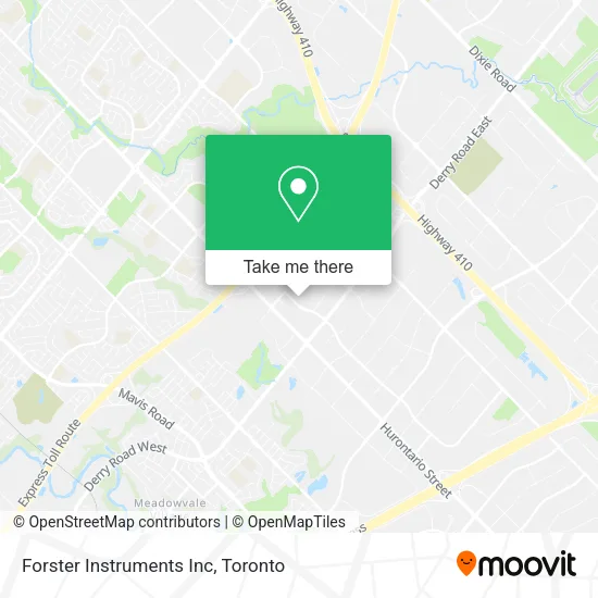 Forster Instruments Inc map