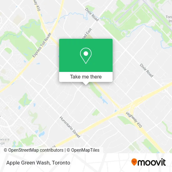 Apple Green Wash map