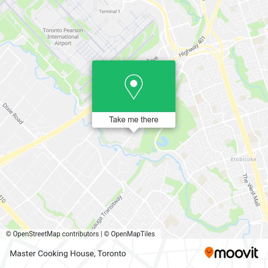 Master Cooking House map