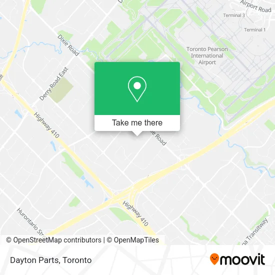 Dayton Parts map