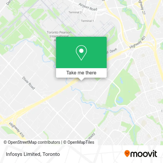 Infosys Limited map