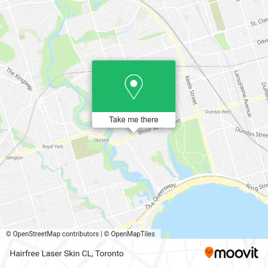 Hairfree Laser Skin CL map