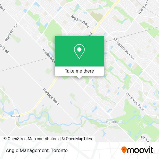 Anglo Management map