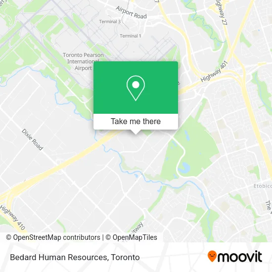 Bedard Human Resources map