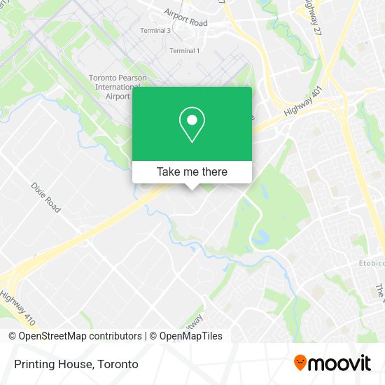 Printing House map