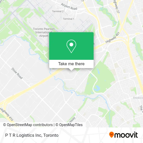 P T R Logistics Inc map