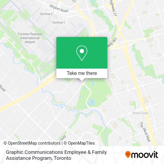 Graphic Communications Employee & Family Assistance Program map